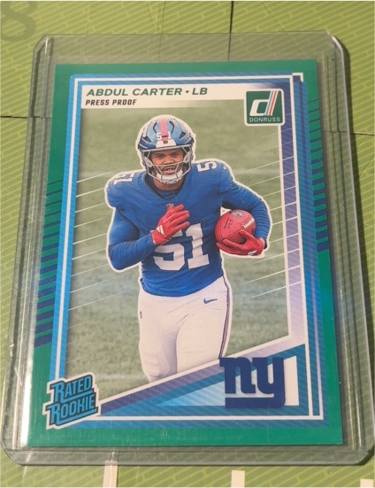 2025 Donruss #315 Abdul Carter — front