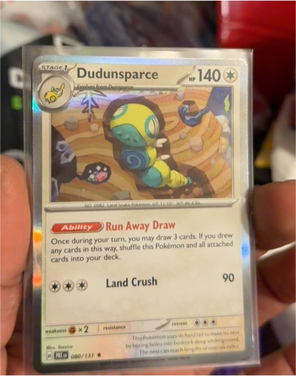 2024 Pokémon #080 Dudunsparce — front