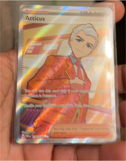 2024 Pokémon Prismatic Evolutions #134 Atticus — front