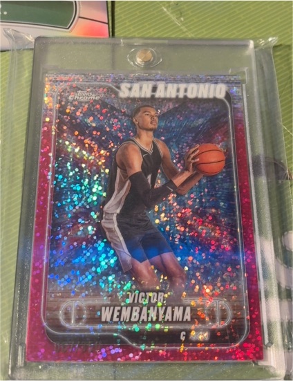 2024-25 Topps Chrome #193 Victor Wembanyama — front