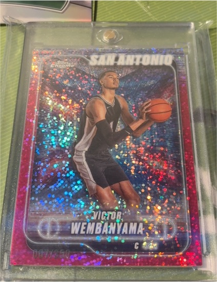 2024-25 Topps Chrome #193 Victor Wembanyama — front