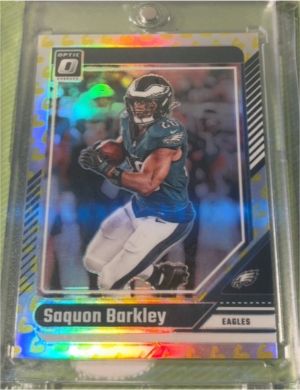 2024 Panini Donruss Optic #159 Saquon Barkley — front