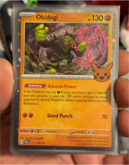 2024 Pokémon Trick or Trade #111 Okidogi — front