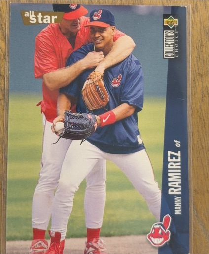 1996 Upper Deck Collector's Choice #125 Manny Ramirez — front