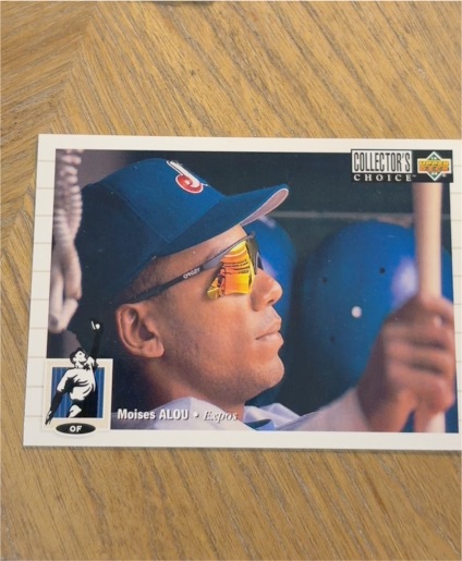 1994 Upper Deck Collector's Choice #35 Moises Alou — front