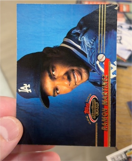 1993 Topps Stadium Club #71 Ramon Martinez — front