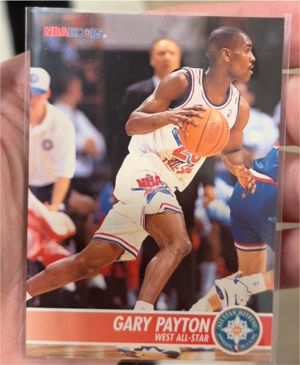1994-95 NBA Hoops #245 Gary Payton — front