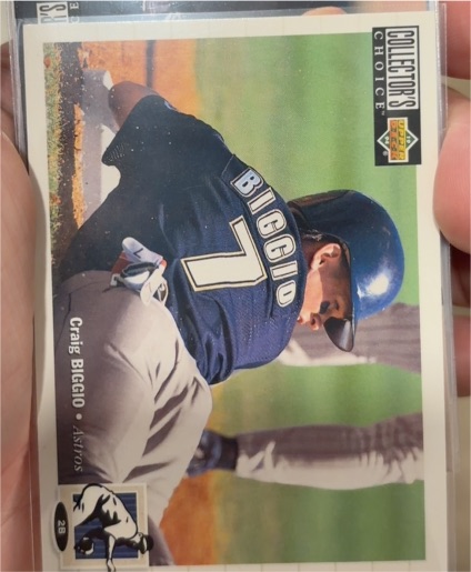 1994 Upper Deck Collector's Choice #456 Craig Biggio — front