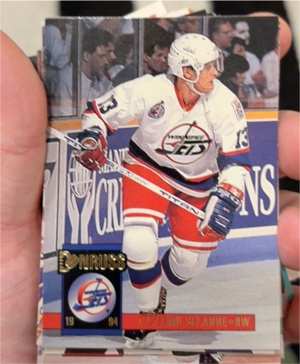 1993-94 Donruss #387 Teemu Selanne — front
