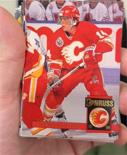 1993-94 Donruss #46 Theoren Fleury — front
