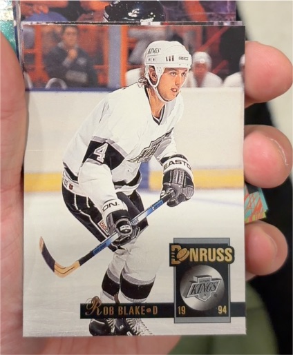 1993-94 Donruss #158 Rob Blake — front