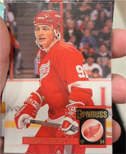 1993-94 Donruss #101 Sergei Fedorov — front