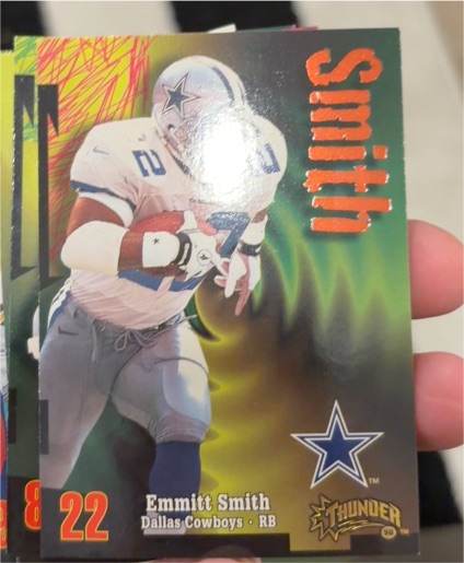 1998 SkyBox Thunder #222 Emmitt Smith — front