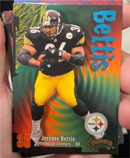 1998 SkyBox Thunder #219 Jerome Bettis — front