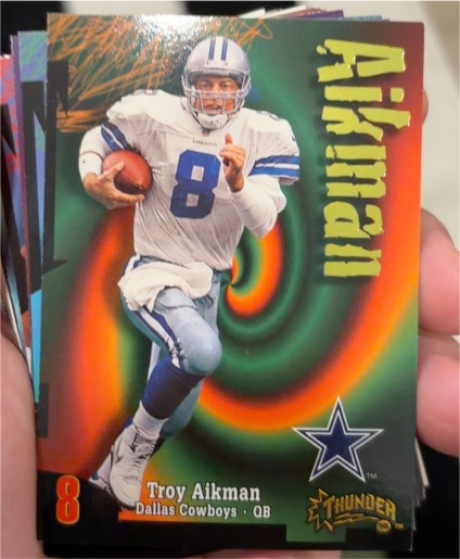 1998 SkyBox Thunder #217 Troy Aikman — front