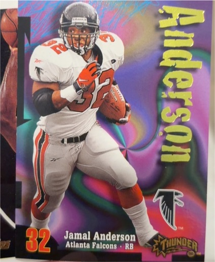 1998 SkyBox Thunder #116 Jamal Anderson — front