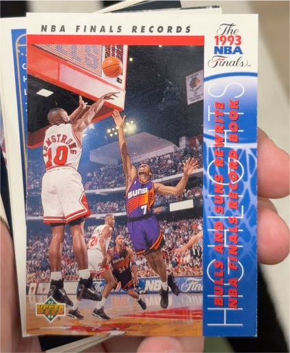 1993-94 Upper Deck NBA Finals Records #207 Armstrong — front