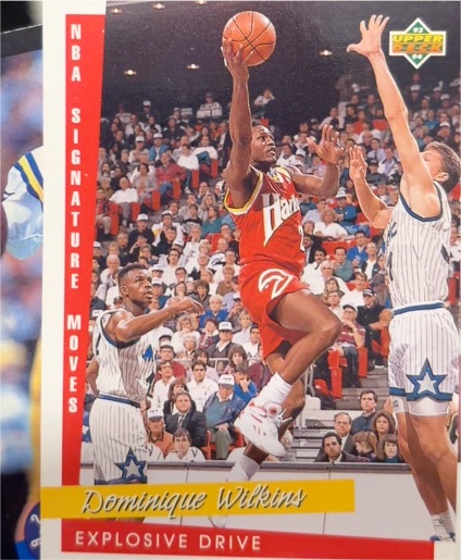 1993-94 Upper Deck #240 Dominique Wilkins — front