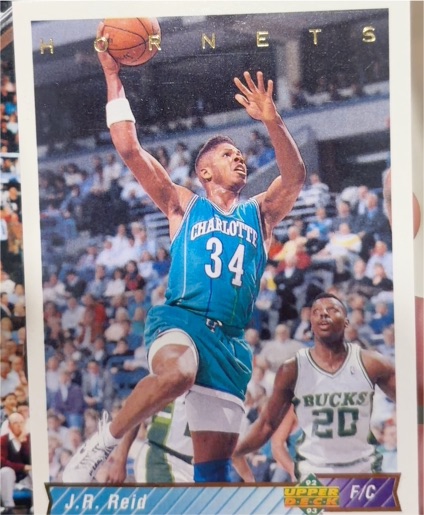 1992-93 Upper Deck #308 J.R. Reid — front