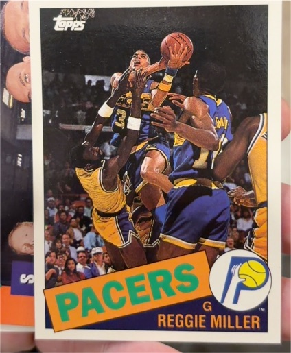 1992-93 Topps Archives #67 Reggie Miller — front