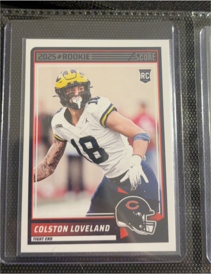 2025 Panini Score #31 Colston Loveland — front