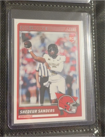 2025 Panini Score #15 Shedeur Sanders — front