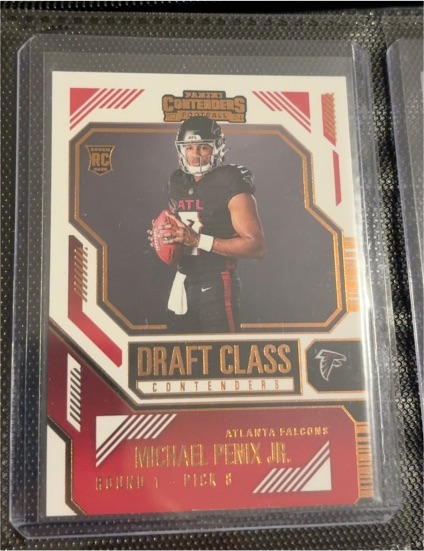 2024 Panini Contenders Draft Class Contenders #9 Michael Penix Jr. — front