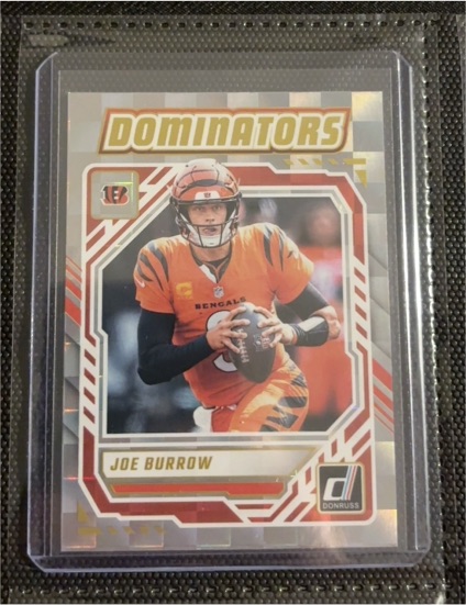 2025 Panini Donruss Dominators #DOM-JBW Joe Burrow — front