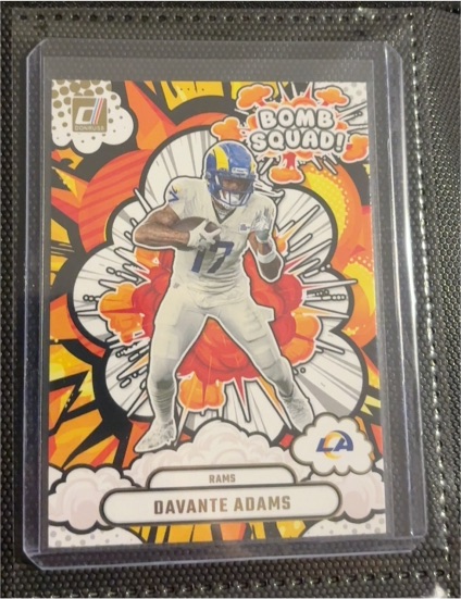 2025 Donruss Bomb Squad #BS-DAS Davante Adams — front