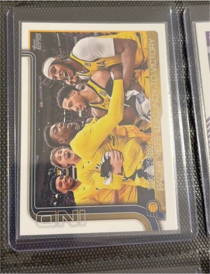 2025-26 Topps #280 Yes'Cers: Pacer Vets Lead Indy To Victory — front