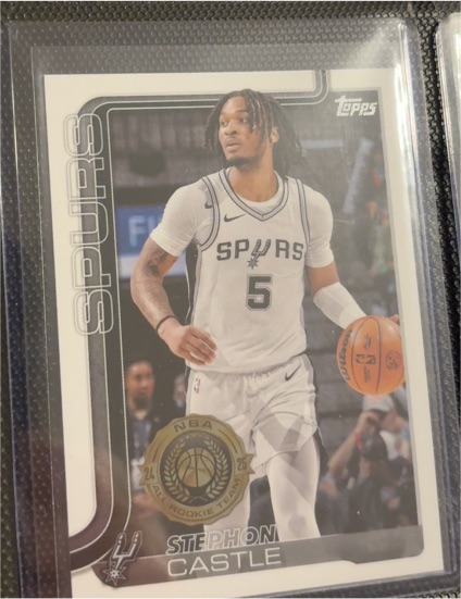 2025-26 Topps Basketball #197 Stephon Castle — front