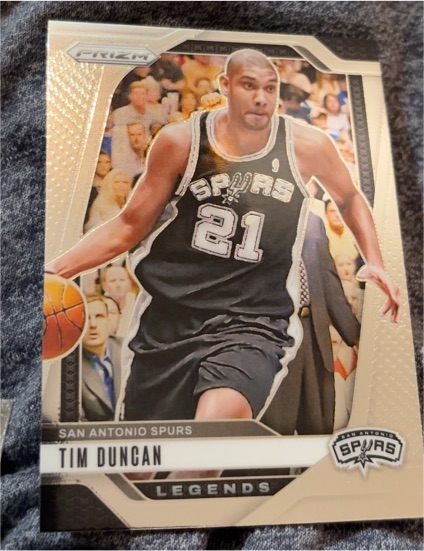 2024-25 Panini Prizm Legends #297 Tim Duncan — front