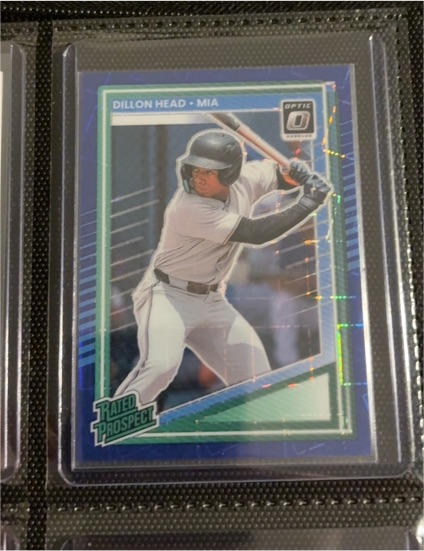 2025 Panini Donruss Optic Rated Prospects #165 Dillon Head — front