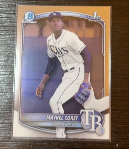 2025 Bowman Chrome #BCP-240 Maykel Coret — front