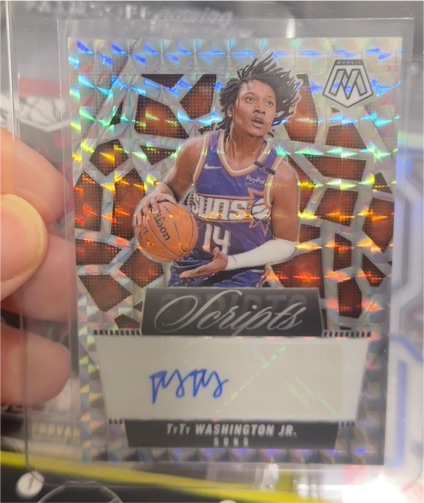 2024-25 Panini Mosaic #MS-TTW TyTy Washington Jr. — front