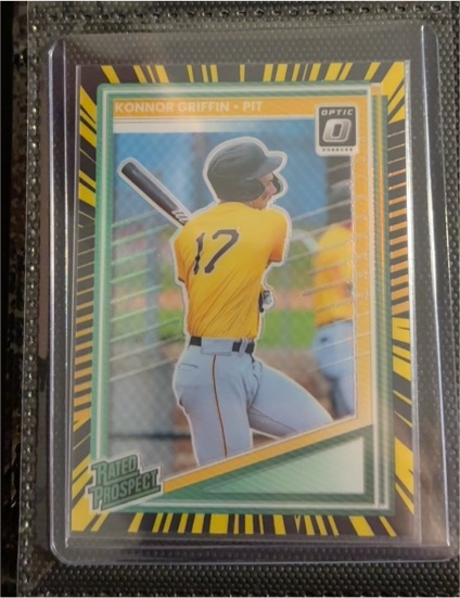 2025 Donruss Optic Rated Prospect #123 Konnor Griffin — front