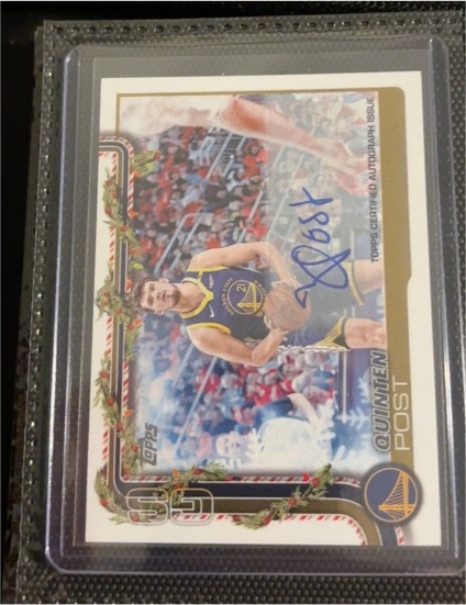 2025-26 Topps Holiday #H110 Quinten Post — front