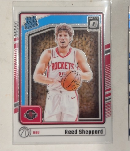 2024-25 Panini Donruss Optic #255 Reed Sheppard — front