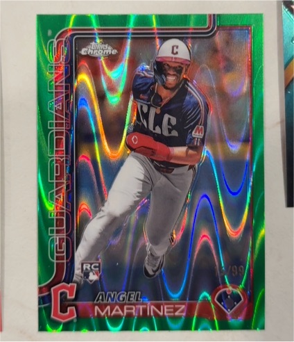 2025 Topps Chrome #155 Angel Martinez — front