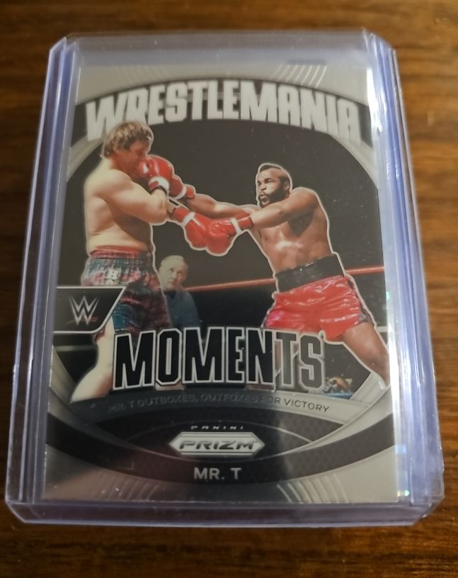 2024 Panini Prizm WWE WrestleMania Moments #12 Mr. T — front