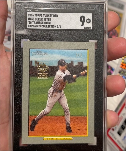 2006 Topps Turkey Red #450 Derek Jeter — front