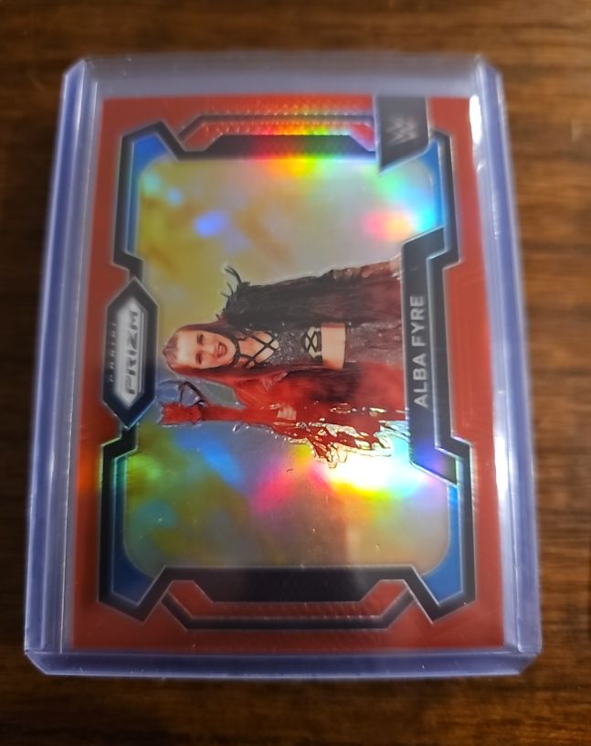 2024 Panini Prizm WWE #34 Alba Fyre — front