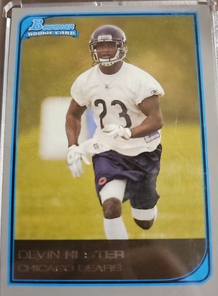 2006 Bowman #161 Devin Hester Rookie Card — front
