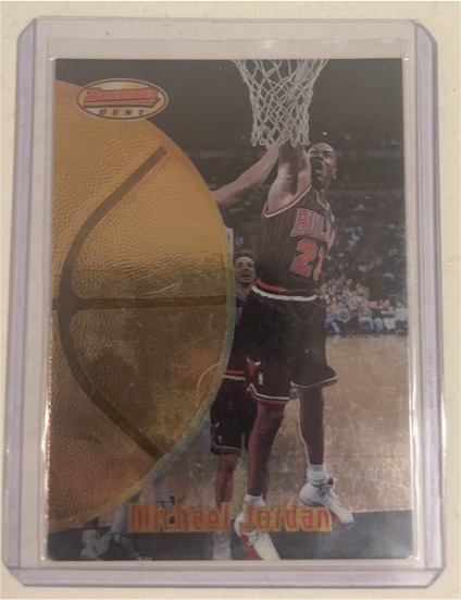 1997-98 Bowman's Best #60 Michael Jordan — front