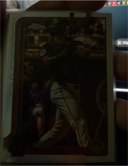 2025 Topps Chrome #158 Gavin Sheets — front