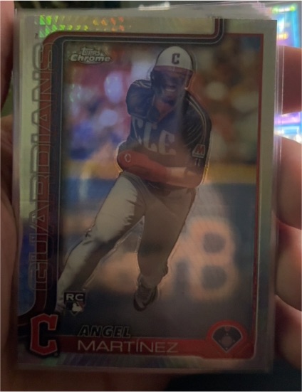 2025 Topps Chrome #155 Angel Martinez — front