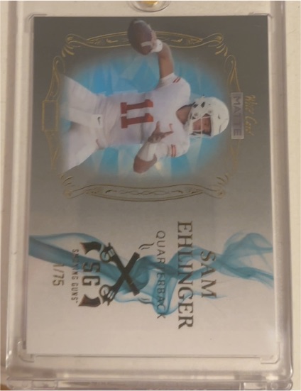 2022 Wild Card Matte #SG-3 Sam Ehlinger — front