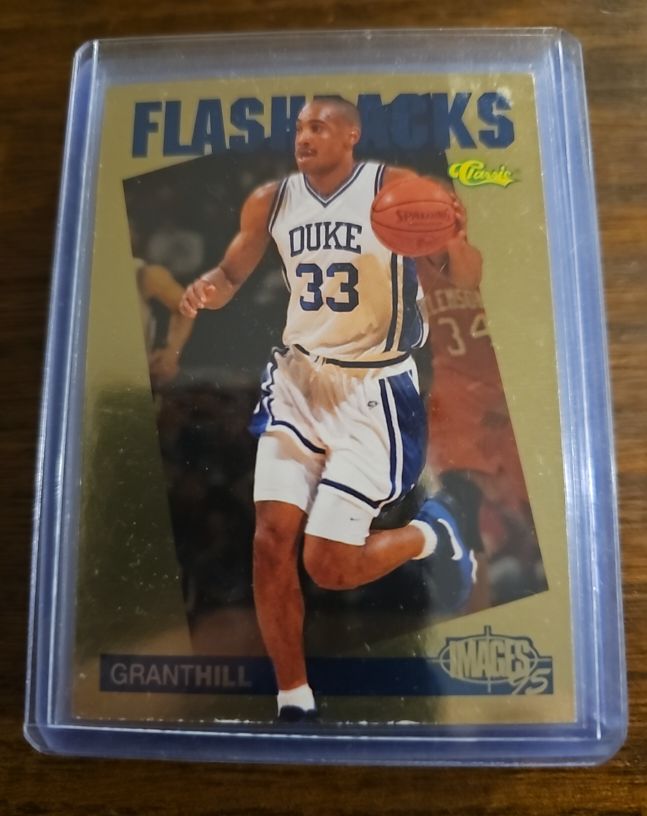 1995 Classic Images #TF3 Grant Hill Flashbacks — front