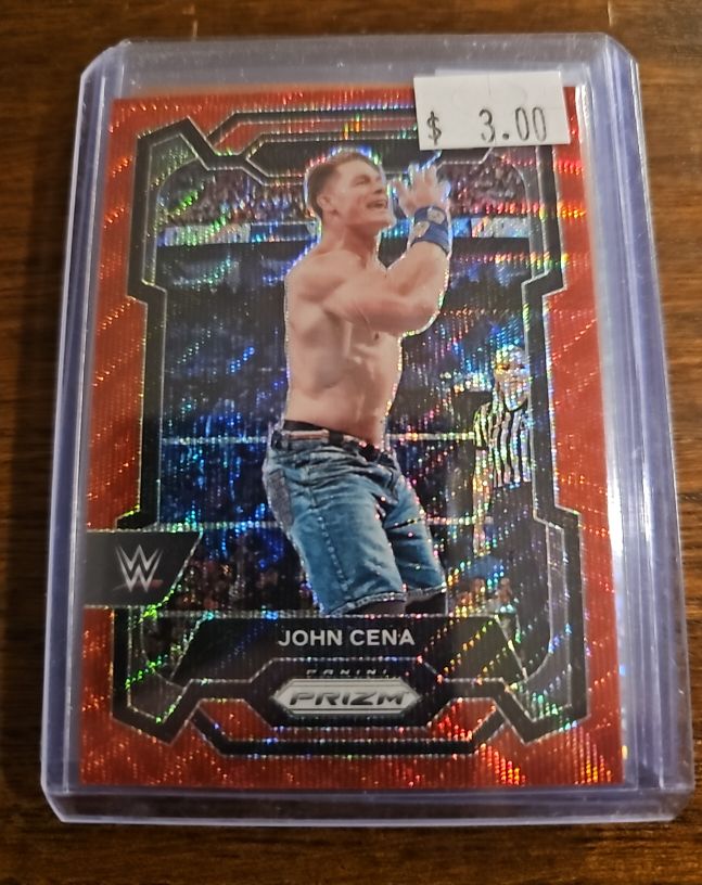 2024 Panini Prizm WWE #156 John Cena — front