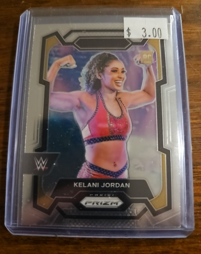 2024 Panini Prizm WWE #127 Kelani Jordan — front